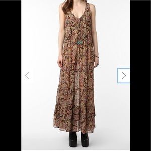 Urban Outiftters Kimchi Blue floral maxi dress